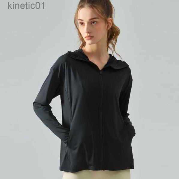 desginer alo yoga jacket sports coat women's summer outdoor zipper hooded sun protection clothing uv protection cool fitness top, Black;brown
desginer alo yoga jacket sports coat women's summer outdoor zipper hooded sun protection clothing uv protection cool fitness top, Black;brown