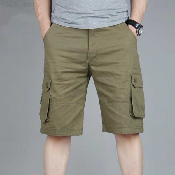 summer multi-pocket men's thin pants military cargo tactical shorts men cotton loose work casual short pant l230705, White;black
summer multi-pocket men's thin pants military cargo tactical shorts men cotton loose work casual short pant l230705, White;black