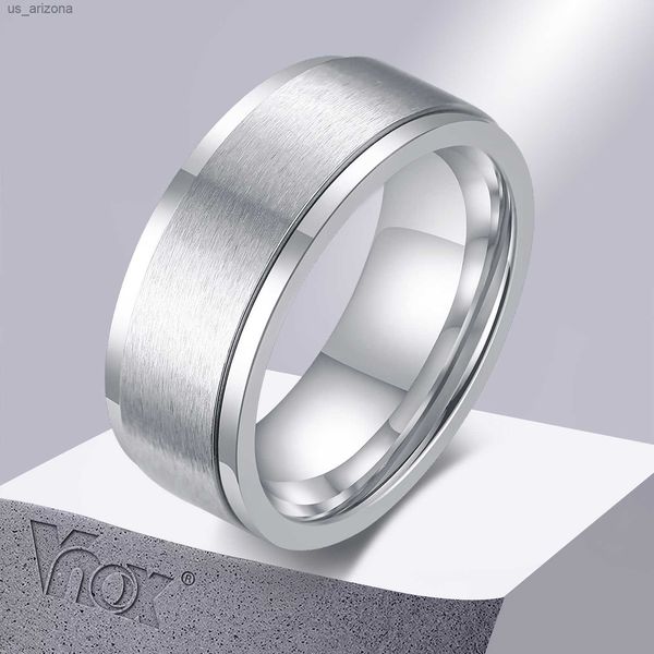 vnox 6/8mm spinner ring for men stress release accessory classic stainless steel wedding band casual viking rune sport jewelry l230620, Silver
vnox 6/8mm spinner ring for men stress release accessory classic stainless steel wedding band casual viking rune sport jewelry l230620, Silver