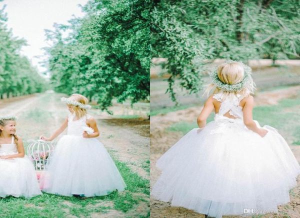 new lovely white tulle flower girl dresses cross straps back flowers ball gown floor length girls pageant dresses custom made g315854564, White;blue
new lovely white tulle flower girl dresses cross straps back flowers ball gown floor length girls pageant dresses custom made g315854564, White;blue