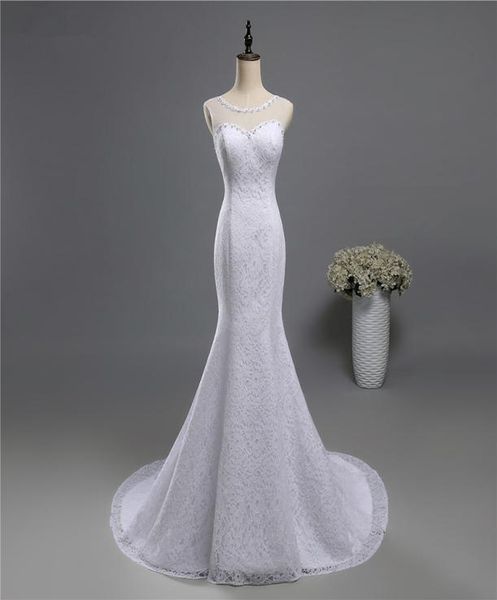 scoop neck lace mermaid wedding dress with sweep train 2019 lace up bridal gown white ivory9345938
scoop neck lace mermaid wedding dress with sweep train 2019 lace up bridal gown white ivory9345938