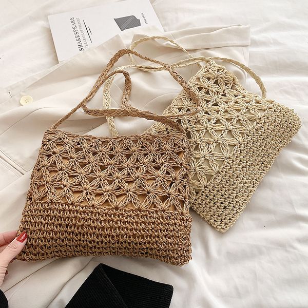 evening bag summer woven bags handmade knitted straw handbags fashion hollow messenger bohemia beach women shoulder crossbody 230704 
evening bag summer woven bags handmade knitted straw handbags fashion hollow messenger bohemia beach women shoulder crossbody 230704