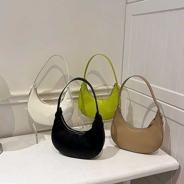 fashion women's bag new popular crescent bag mini texture underarm bag simple small bag
fashion women's bag new popular crescent bag mini texture underarm bag simple small bag