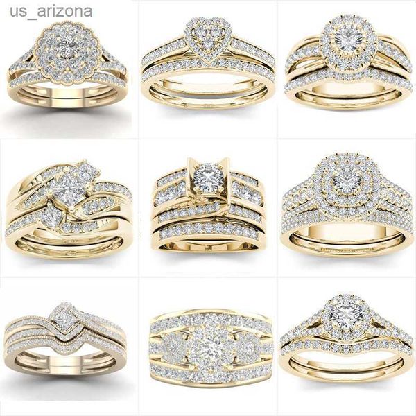 mifeiya luxury wedding engagement lover's ring set bling iced out geometric aaa cubic zircon crystal ring for couple women men l230620, Silver
mifeiya luxury wedding engagement lover's ring set bling iced out geometric aaa cubic zircon crystal ring for couple women men l230620, Silver