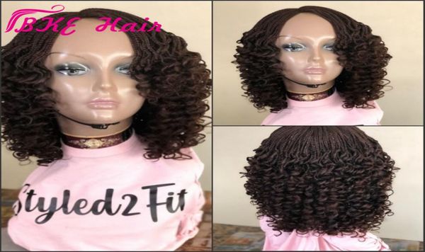 full handtied blackdarkbrown box braids wig with baby hair curly braided synthetic lace front wig crochet braids hair for woman8035362, Black 
full handtied blackdarkbrown box braids wig with baby hair curly braided synthetic lace front wig crochet braids hair for woman8035362, Black