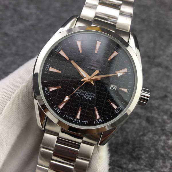 fashion mechancial o.m.e.g.as watch seamaster 150 white dial b9hk designer high-end quality movement wristwatch for men with box 4sig, Slivery;golden
fashion mechancial o.m.e.g.as watch seamaster 150 white dial b9hk designer high-end quality movement wristwatch for men with box 4sig, Slivery;golden