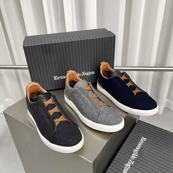 men's shoes classic men's sneakers casual shoes 14mil wool elastic straps footboard shoes, Black
men's shoes classic men's sneakers casual shoes 14mil wool elastic straps footboard shoes, Black