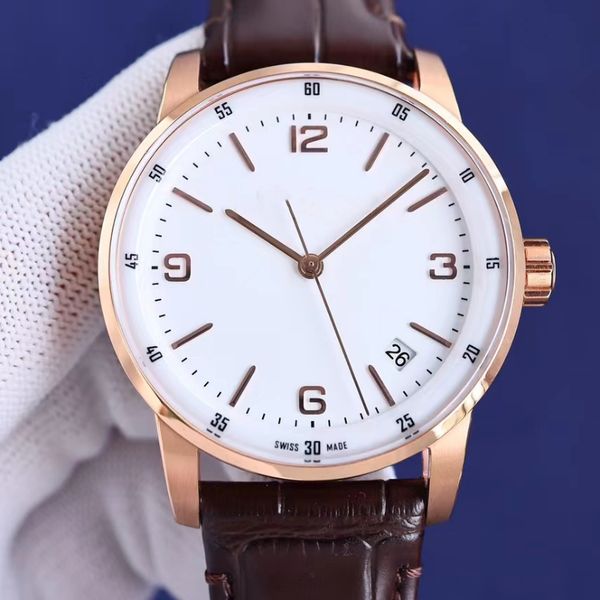 men's watch ceramic dial casual business watch automatic cal.4302 movement with sapphire mirror perfectly reproduced flawless details l, Slivery;brown
men's watch ceramic dial casual business watch automatic cal.4302 movement with sapphire mirror perfectly reproduced flawless details l, Slivery;brown