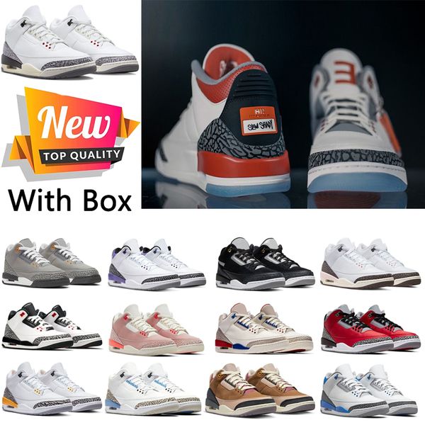 with box new jumpman 3s men basketball shoes white cement reimagined wizards fire red cardinal lucky green desert elephant sports sneakers m
with box new jumpman 3s men basketball shoes white cement reimagined wizards fire red cardinal lucky green desert elephant sports sneakers m