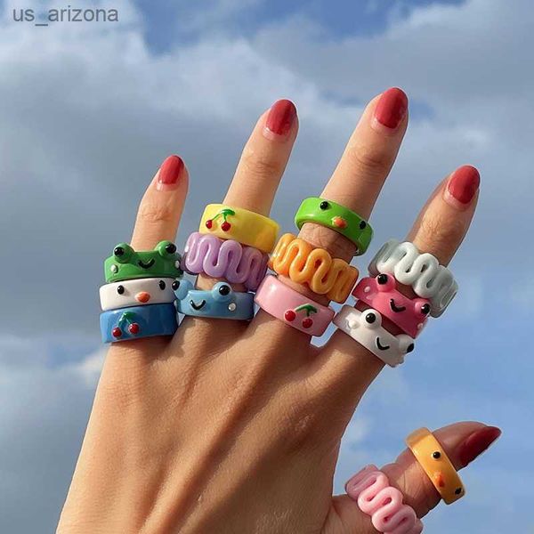 cute simple frog chick ring for women girl resin geometric fashion cartoon animal rings aesthetic riend jewelry party gift l230620, Silver
cute simple frog chick ring for women girl resin geometric fashion cartoon animal rings aesthetic riend jewelry party gift l230620, Silver