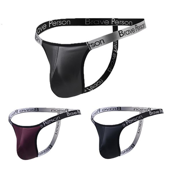 men's swimwear pu artificial leather raised front bag ushaped strap gshaped bikini beach bathpants 230705
men's swimwear pu artificial leather raised front bag ushaped strap gshaped bikini beach bathpants 230705