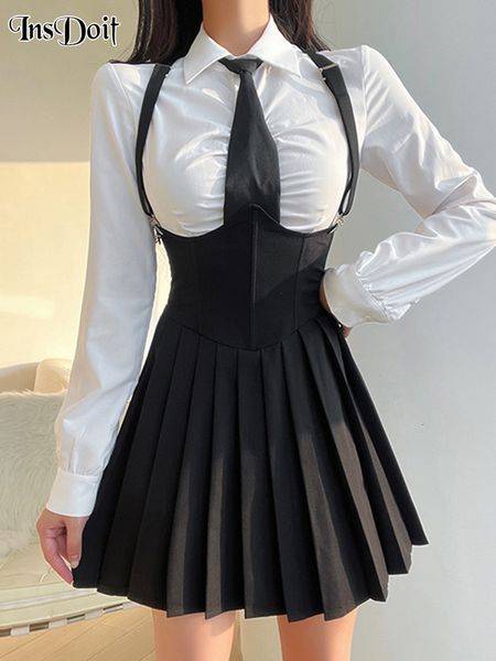 basic casual dresses insdoit gothic vintage corset strap dress maid cosplay black women harajuku backless sleeveless aesthetic club party 23, Black;gray
basic casual dresses insdoit gothic vintage corset strap dress maid cosplay black women harajuku backless sleeveless aesthetic club party 23, Black;gray