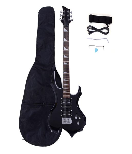 novice flame shaped electric guitar kit 6 strings pickup bag strap paddle wrench tool 2 colors ship from usa9219382
novice flame shaped electric guitar kit 6 strings pickup bag strap paddle wrench tool 2 colors ship from usa9219382