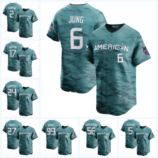 2023 all star jersey jonah heim yandy diaz marcus semien josh jung corey seager mike trout aaron judge shohei ohtani salvador perez adley ru, Blue;black
2023 all star jersey jonah heim yandy diaz marcus semien josh jung corey seager mike trout aaron judge shohei ohtani salvador perez adley ru, Blue;black