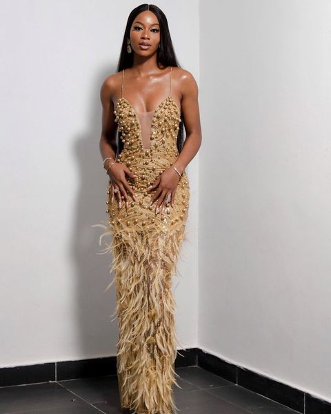 luxury mermaid prom dresses spaghetti v-neck big pearls feathers applicants floor length backless zipper custom made plus size party dress v, Black
luxury mermaid prom dresses spaghetti v-neck big pearls feathers applicants floor length backless zipper custom made plus size party dress v, Black