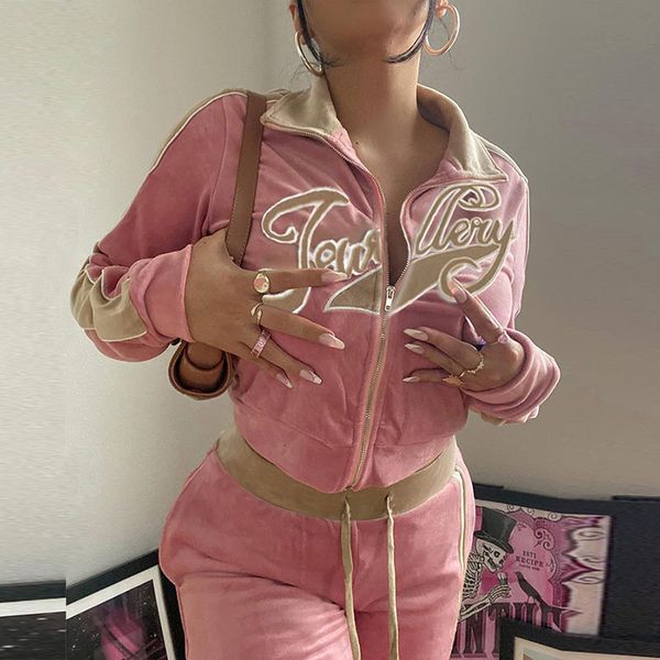 womens hoodies sweatshirts women y2k london two piece set women tracksuits autumn winter streetwear letter embroidery long sleeve jacket pan, Black
womens hoodies sweatshirts women y2k london two piece set women tracksuits autumn winter streetwear letter embroidery long sleeve jacket pan, Black