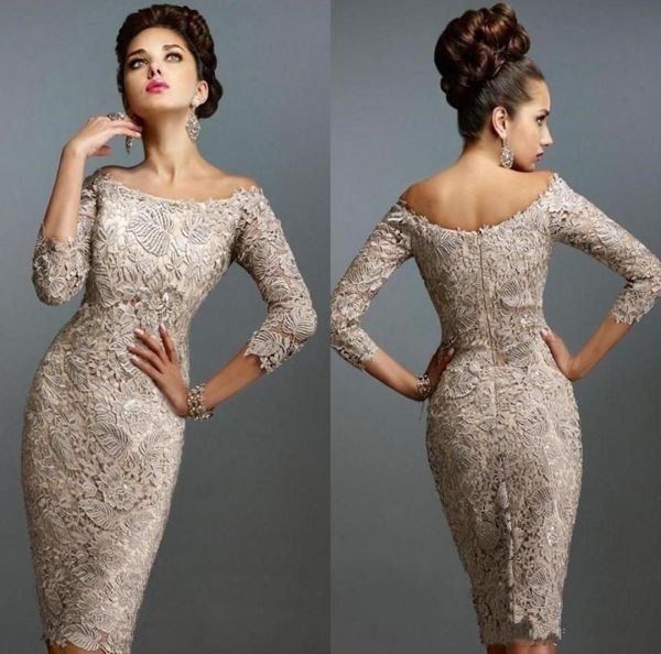 new arrival glamorous knee length mother of the bride dresses 34 sleeves sheath off shoulder lace applique mother of groom dresse7826572, Black;red
new arrival glamorous knee length mother of the bride dresses 34 sleeves sheath off shoulder lace applique mother of groom dresse7826572, Black;red