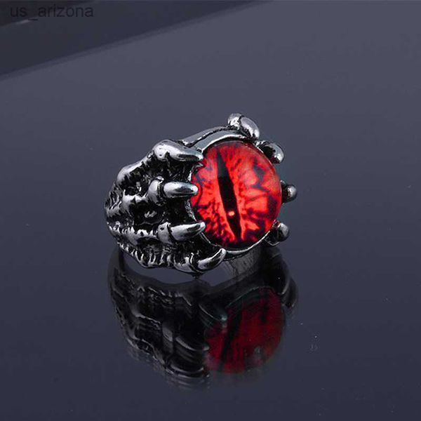 gdmn fashion creative evil eye rings for men women personality male punk 4 colors ring jewelry men's bar night club accessories l230620, Silver
gdmn fashion creative evil eye rings for men women personality male punk 4 colors ring jewelry men's bar night club accessories l230620, Silver