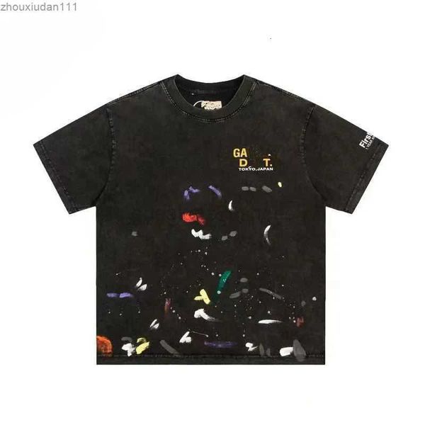 designer men's t-shirts galleryes t shirt angel brand net red retro galerys hoodie depts men and women short-sleeved galilee printed re, White;black 
designer men's t-shirts galleryes t shirt angel brand net red retro galerys hoodie depts men and women short-sleeved galilee printed re, White;black