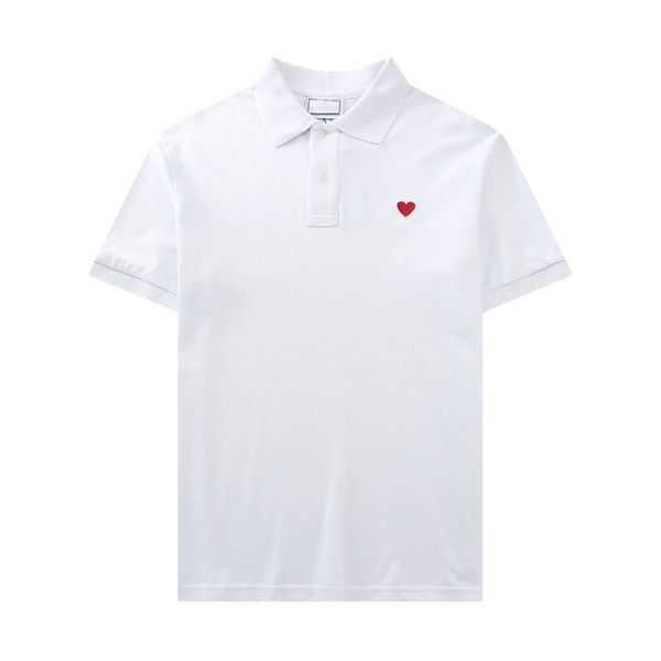 golf polos for men boss polo 2023 summer new reverse neck short sleeve classic love embroidery letter a peach heart pure cotton couple shirt, White;black
golf polos for men boss polo 2023 summer new reverse neck short sleeve classic love embroidery letter a peach heart pure cotton couple shirt, White;black