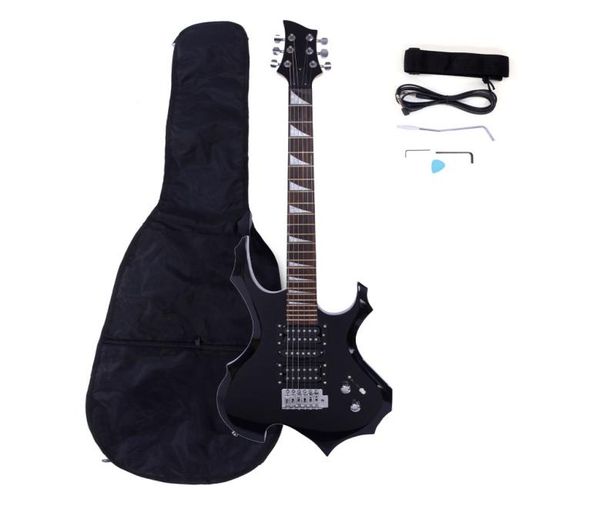 novice flame shaped electric guitar kit 6 strings pickup bag strap paddle wrench tool 2 colors ship from usa5071178
novice flame shaped electric guitar kit 6 strings pickup bag strap paddle wrench tool 2 colors ship from usa5071178