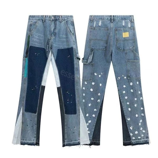 men's 2023 galleries pant jeans mens dept galleryes sweatpants speckled letter print cotton women's couple loose versatile casual, Black
men's 2023 galleries pant jeans mens dept galleryes sweatpants speckled letter print cotton women's couple loose versatile casual, Black