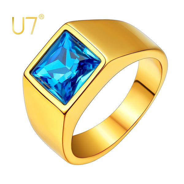 band rings u7 men personalized signet stainless steel ring with square gemstone birthstones size 714 230704, Silver
band rings u7 men personalized signet stainless steel ring with square gemstone birthstones size 714 230704, Silver