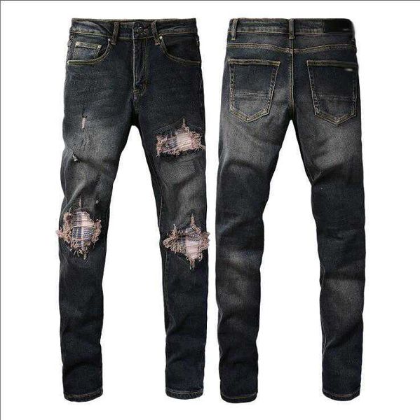 print fashion-luxury designer mens stretch jeans spring long straight mid waist mens jeans homme clothing, Blue 
print fashion-luxury designer mens stretch jeans spring long straight mid waist mens jeans homme clothing, Blue