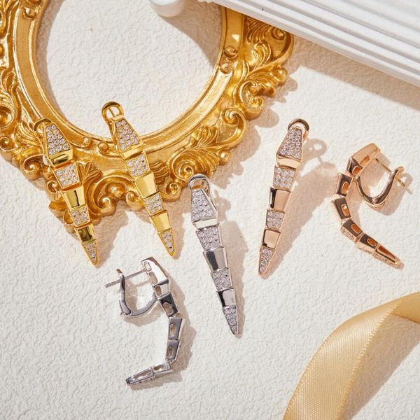 fashion women lady style stud earrings women lady inlay split czech zircon plated gold color snake serpent snakelike dinner party eardrop, Golden;silver
fashion women lady style stud earrings women lady inlay split czech zircon plated gold color snake serpent snakelike dinner party eardrop, Golden;silver