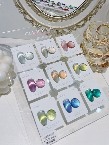 nail gel 9color polish 9d jade cat eye magnet hybrid varnish semi permanent summer magnetic lacquer primer art 230704, Red;pink
nail gel 9color polish 9d jade cat eye magnet hybrid varnish semi permanent summer magnetic lacquer primer art 230704, Red;pink