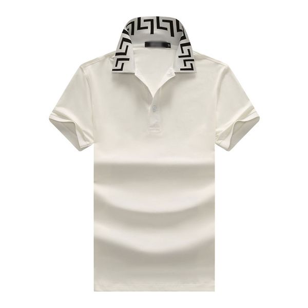 fashionable mens polos luxury jewelry designer mens chest head logo short sleeved lapel business pure cotton t-shirt polo shirt high-quality, White;black
fashionable mens polos luxury jewelry designer mens chest head logo short sleeved lapel business pure cotton t-shirt polo shirt high-quality, White;black