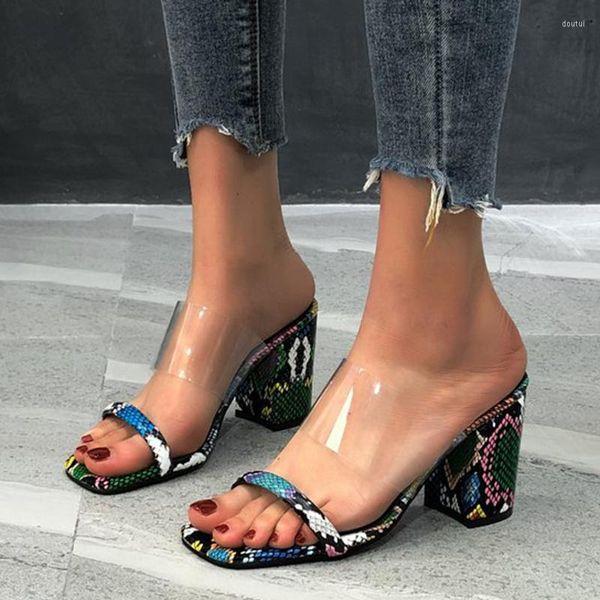 dress shoes european snake pattern clear band slingback woman pumps open toe slip on thick high heels women sandals plus size37-42, Black
dress shoes european snake pattern clear band slingback woman pumps open toe slip on thick high heels women sandals plus size37-42, Black