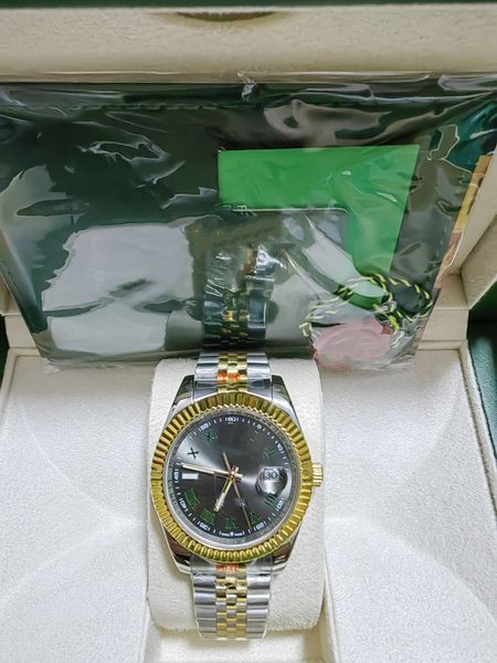 with original box high-quality luxury watch 41mm president datejust 116334 sapphire glass asia 2813 movement mechanical automatic mens watch, Slivery;brown
with original box high-quality luxury watch 41mm president datejust 116334 sapphire glass asia 2813 movement mechanical automatic mens watch, Slivery;brown