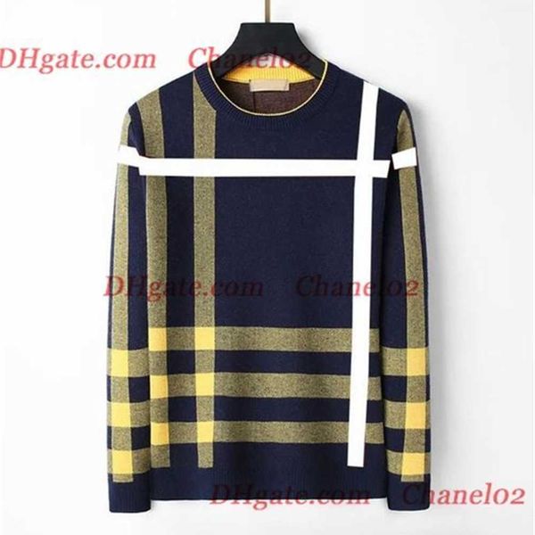 designer sweater mens black blue yellow knit warm wool classic plaid stripe brand clothing fashion long sleeve luxury men jumper hoodie tshi
designer sweater mens black blue yellow knit warm wool classic plaid stripe brand clothing fashion long sleeve luxury men jumper hoodie tshi