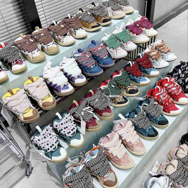 curb sneakers nappa leather suede calfskin fashion widened woven shoelaces flat designer women men casual shoes paris trainers size 35-45 wi
curb sneakers nappa leather suede calfskin fashion widened woven shoelaces flat designer women men casual shoes paris trainers size 35-45 wi