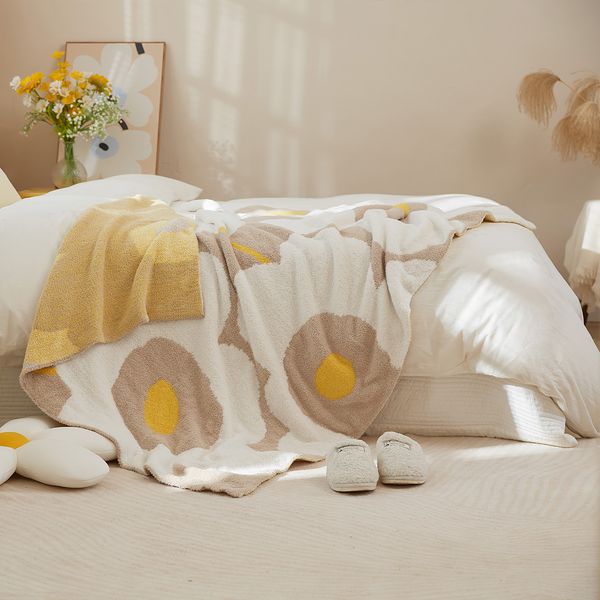 blanket weighted blanket simple designer sunflower double-sided two-tone knitted blanket decorative sofa blanket office nap blanket, Blue;gray
blanket weighted blanket simple designer sunflower double-sided two-tone knitted blanket decorative sofa blanket office nap blanket, Blue;gray