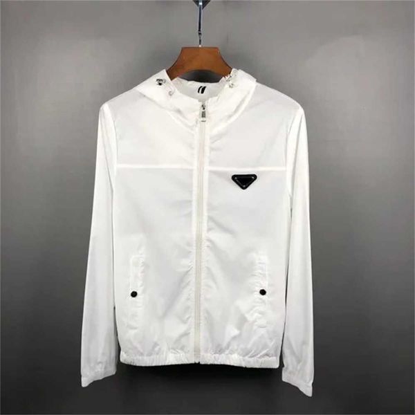 p-ra original brands fashion designer men's thin jackets 2023 trendy slim hooded jacket couples classic trend zipper long sleeve fit sp, Black
p-ra original brands fashion designer men's thin jackets 2023 trendy slim hooded jacket couples classic trend zipper long sleeve fit sp, Black