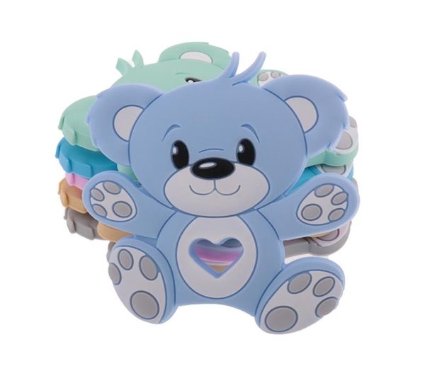 10pc bear silicone baby teether food grade born teething necklace pacifier chain accessories rodent pendant toy a gift 2202095514689
10pc bear silicone baby teether food grade born teething necklace pacifier chain accessories rodent pendant toy a gift 2202095514689
