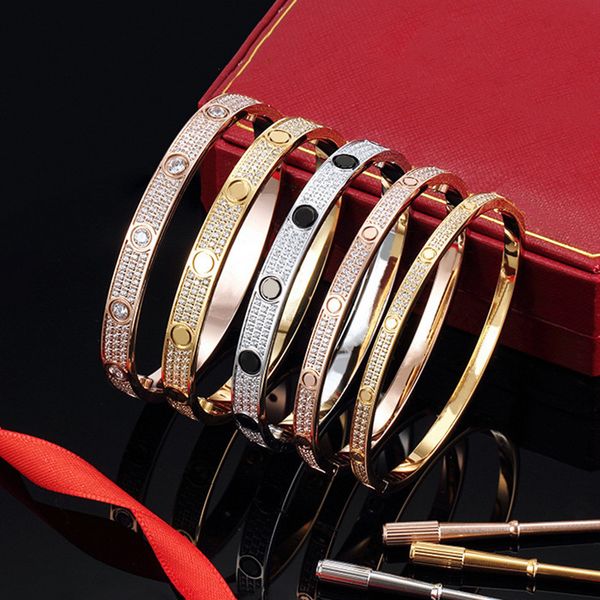 men love bangle diamond bracelets designer for women screw bracelet stainless steel classiec casual sporty cute romantic punk designer gold, Black
men love bangle diamond bracelets designer for women screw bracelet stainless steel classiec casual sporty cute romantic punk designer gold, Black