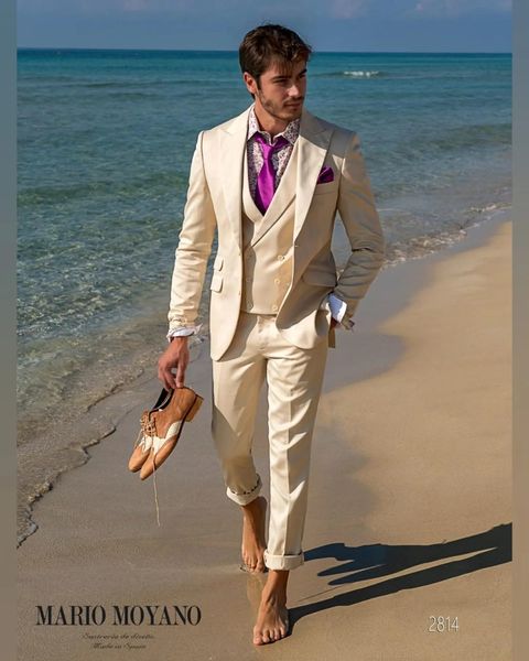 men's suits blazers boyfriend suit for wedding beige 3pieces men formal slim fit custom tuxedo homme gentleman business casual outfits, White;black
men's suits blazers boyfriend suit for wedding beige 3pieces men formal slim fit custom tuxedo homme gentleman business casual outfits, White;black