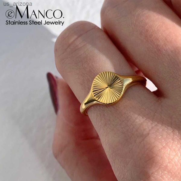 wave rings for women minimalist dainty rays texture circle ring stainless steel signet chunky dome ring l230620, Silver
wave rings for women minimalist dainty rays texture circle ring stainless steel signet chunky dome ring l230620, Silver