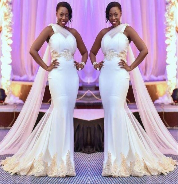 south african mermaid wedding dresses 2019 new plus size one shoulder bridal gowns champagne lace appliques dubai arabic wedding d6466202, White
south african mermaid wedding dresses 2019 new plus size one shoulder bridal gowns champagne lace appliques dubai arabic wedding d6466202, White