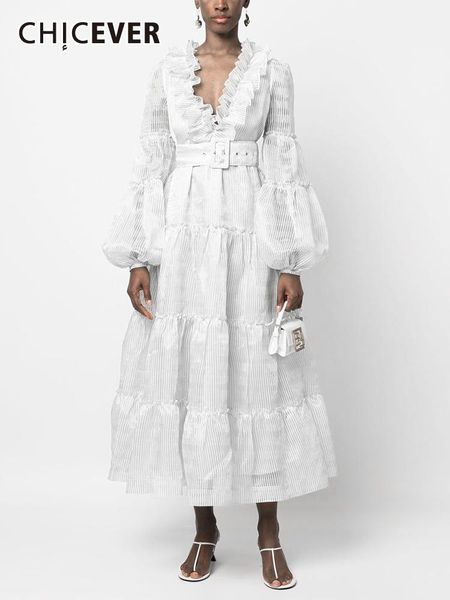 dresses chicever elegant long dresses for women v neck puff long sleeve patchwork lace temperament maxi female 2023 spring fashion new, White;black
dresses chicever elegant long dresses for women v neck puff long sleeve patchwork lace temperament maxi female 2023 spring fashion new, White;black