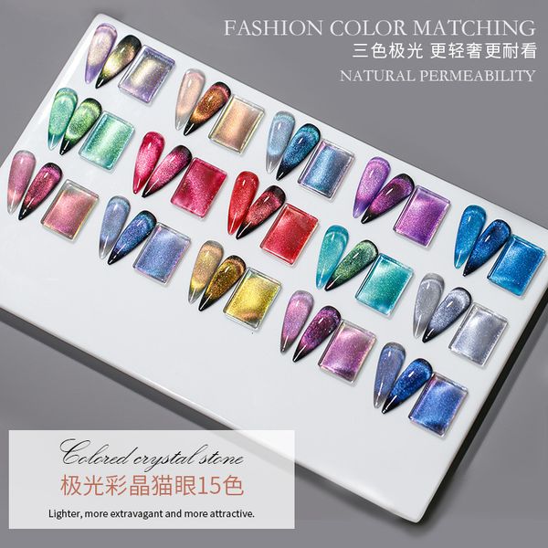 nail gel 15colors sparkly sky magnetic purple blue holographic cat magic polish soak off uv magnet art 230704, Red;pink
nail gel 15colors sparkly sky magnetic purple blue holographic cat magic polish soak off uv magnet art 230704, Red;pink