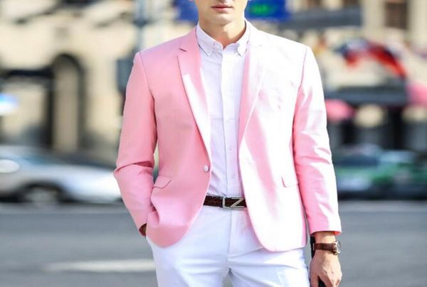 pink men suits notched lapel one button casual prom suits slim fit blazer jacket men costume mariage homme 2 piece coatpant3742637, Black;gray
pink men suits notched lapel one button casual prom suits slim fit blazer jacket men costume mariage homme 2 piece coatpant3742637, Black;gray