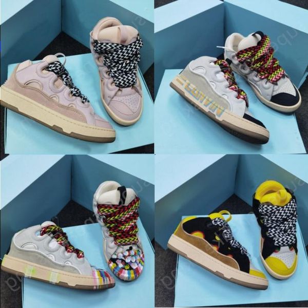 classic casual shoes designer curb sneakers multicolor nappa calfskin rubber platform luxury men women sneaker leather mesh woven size 35-4, Black
classic casual shoes designer curb sneakers multicolor nappa calfskin rubber platform luxury men women sneaker leather mesh woven size 35-4, Black
