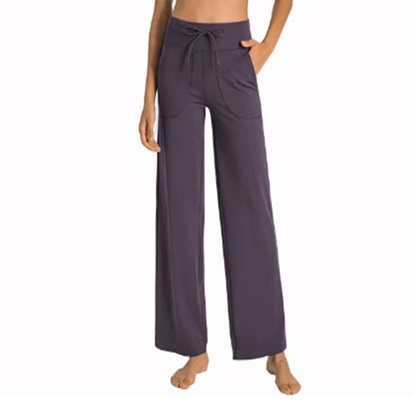lu-718 lu lulemon ambika throwback still women's lycra loose yoga high waist drawstring outdoor casual gym sports flare pants
lu-718 lu lulemon ambika throwback still women's lycra loose yoga high waist drawstring outdoor casual gym sports flare pants