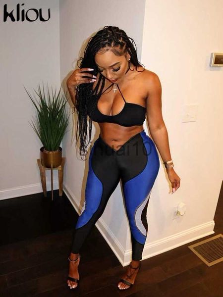women's pants capris kliou shiny patchwork pants women fashion sporty high waist stretchy casual attirewear lings female all-matching t, Black;white
women's pants capris kliou shiny patchwork pants women fashion sporty high waist stretchy casual attirewear lings female all-matching t, Black;white