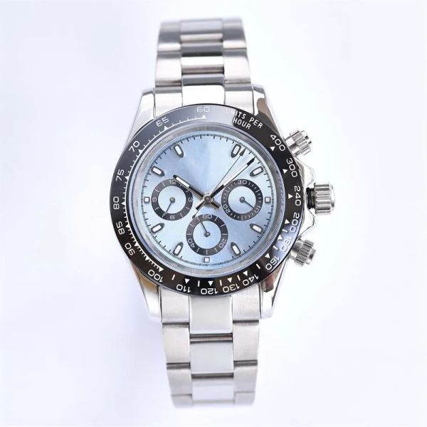 u1 grade aaa luxury watches designer watches for men ceramic bezel sapphire dial 40mm automatic mechanical daytonas stainless steel wristwat, Slivery;golden
u1 grade aaa luxury watches designer watches for men ceramic bezel sapphire dial 40mm automatic mechanical daytonas stainless steel wristwat, Slivery;golden