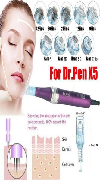 x5 drpen needles cartridgestips for auto electric derma pen micro needle cartridge roller replacements skin care therapy sal7295667
x5 drpen needles cartridgestips for auto electric derma pen micro needle cartridge roller replacements skin care therapy sal7295667
